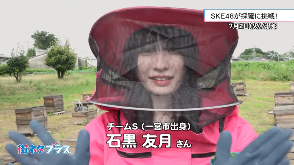 【動画】SKE48メンバーが採蜜に挑戦！街ネタプラス_2024年7月5日放送分動画公開！！