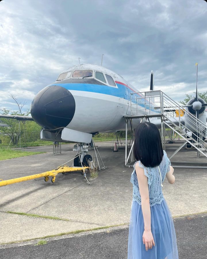 【飛行機大好き】鈴木愛來さん「飛行機たくさん見られて幸せでした> ̫<」