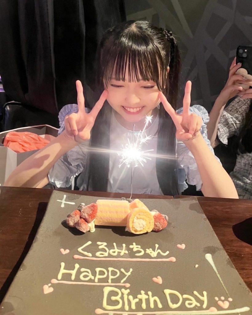 森本くるみちゃんの誕生日をSKE48 11期生全員でお祝い