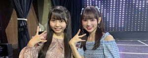 森本くるみさん NMB48 佐月愛果さんの卒業公演へ