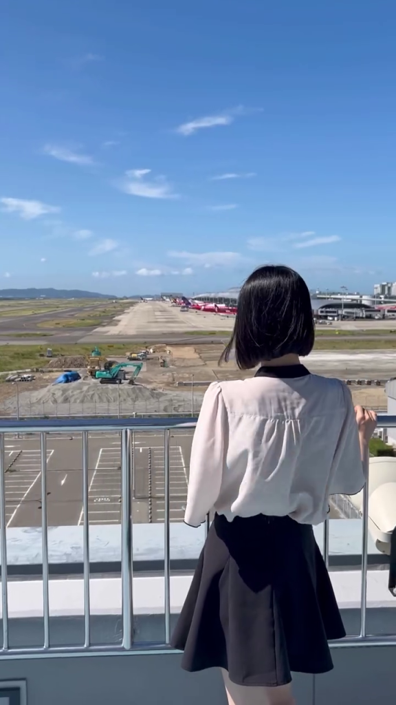 【動画】鈴木愛來さん 関西国際空港へ