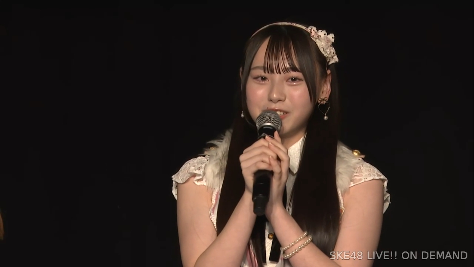 南澤恋々さん末永桜花さんのサイリウムカラーを引き継ぎ