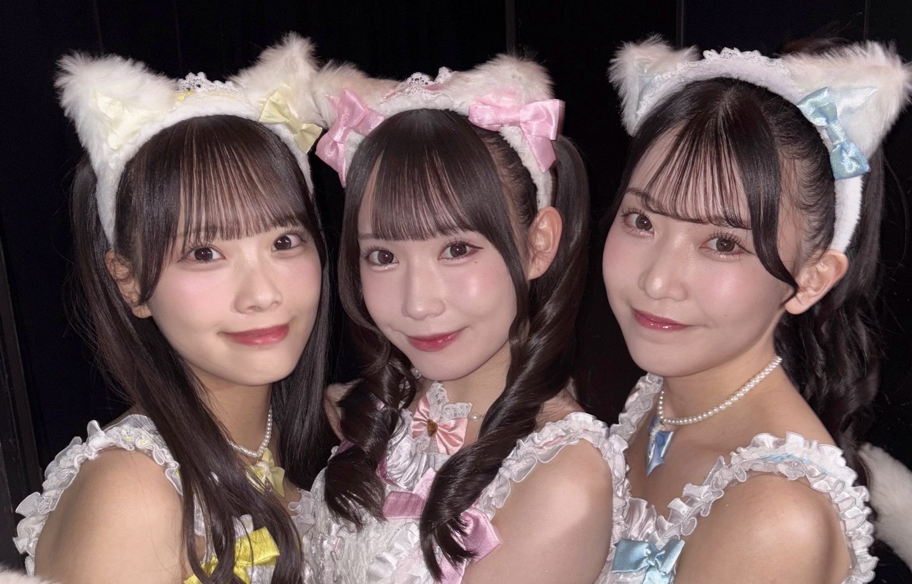 可愛い過ぎるあずさくっぴー（大村杏、山村さくら、篠原京香さん）の天使のしっぽ