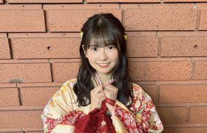 原優寧さん「大学を卒業して1年！！愛知から九州の通学を頑張れたのは応援してくれるみんながいたからだよ☺️」
