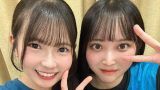 原優寧さん「13期生の桜井愛莉咲ちゃんに明日のブログ見てください！って言われたから今日見てみたらとっても嬉しいことが書いてあって幸せな気持ちになりました☺️」