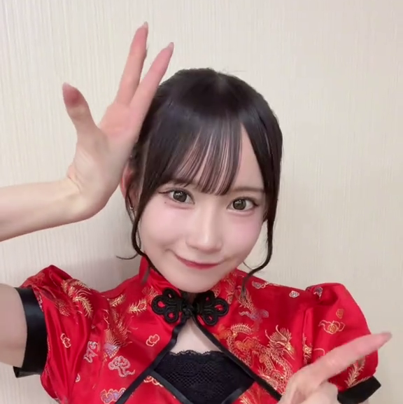 【動画】チャイナ服姿の大村杏さんが可愛すぎる！！【Ticktackちゃいな】🐼