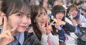 SKE48 荒野姫楓さん始球式 ノーバウンド投球を達成戦！！