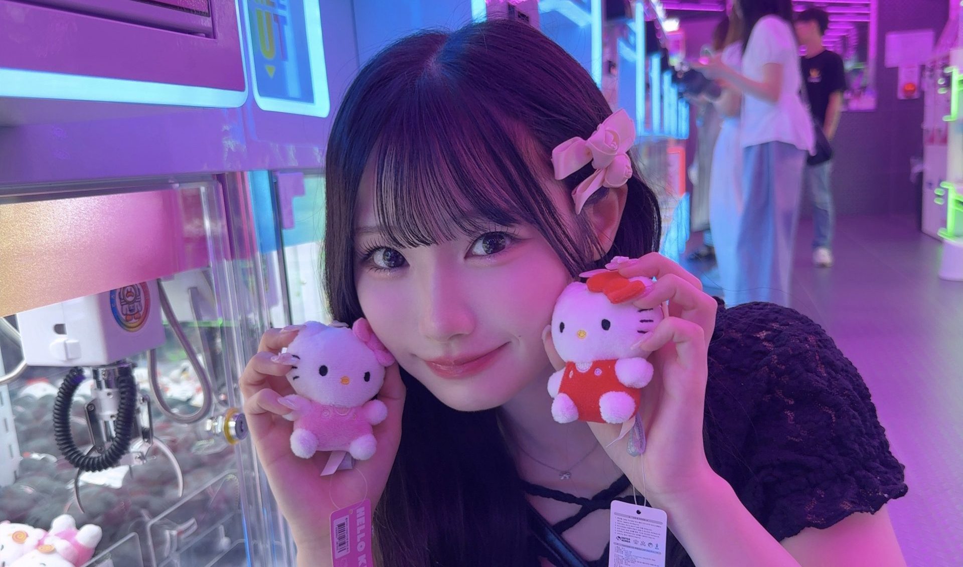 【画像】倉島杏実さん「ゲーセンデート😈」