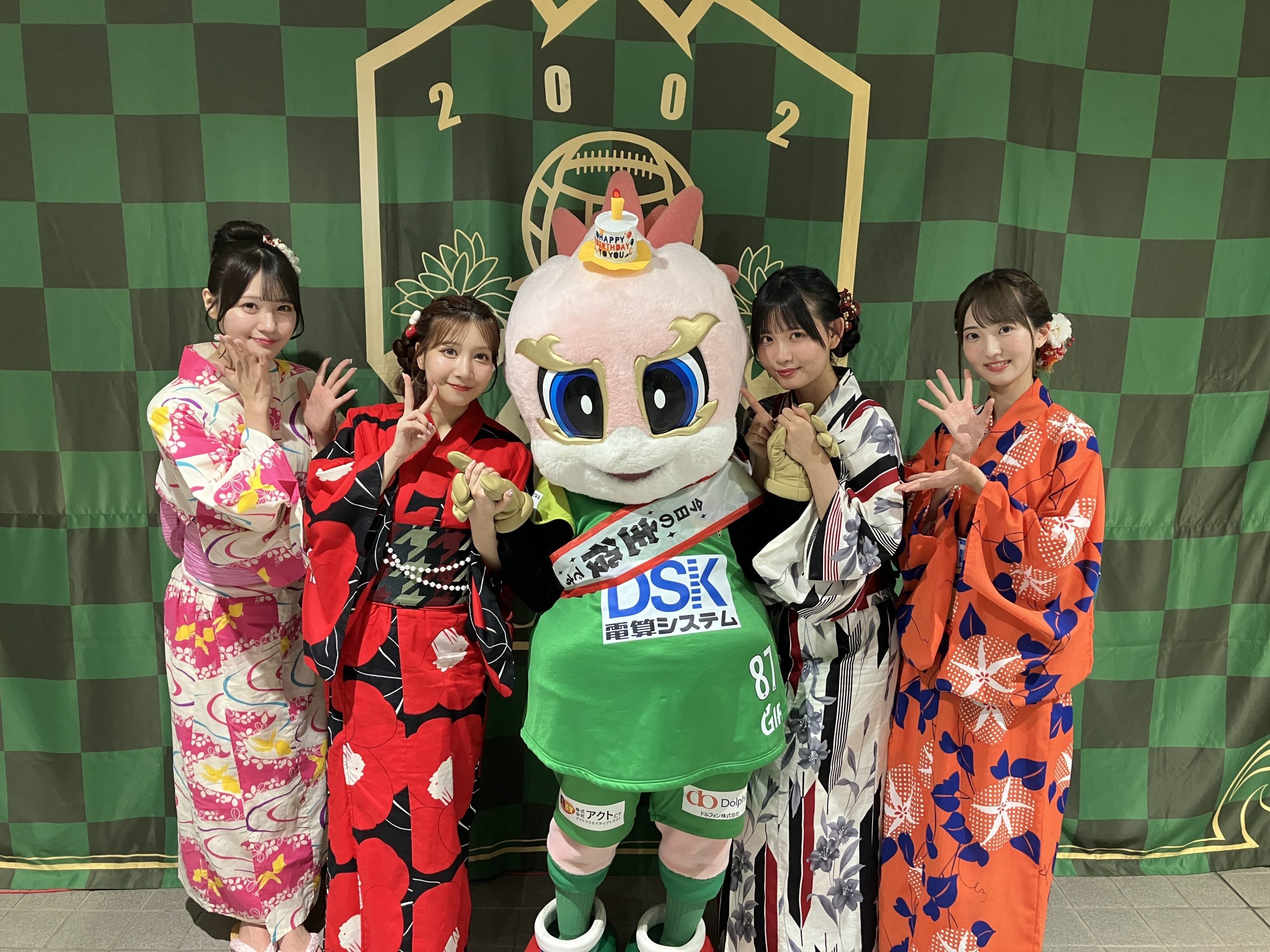 【画像】SKE48メンバーのかわいい浴衣姿！！FC岐阜応援隊「FC岐阜 vs 福島ユナイテッドFC」 SNSまとめ 8月24日(日)