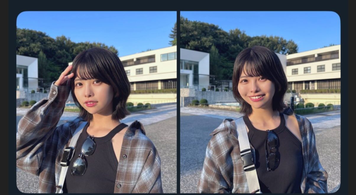 空気抵抗を減らした荒野姫楓さん