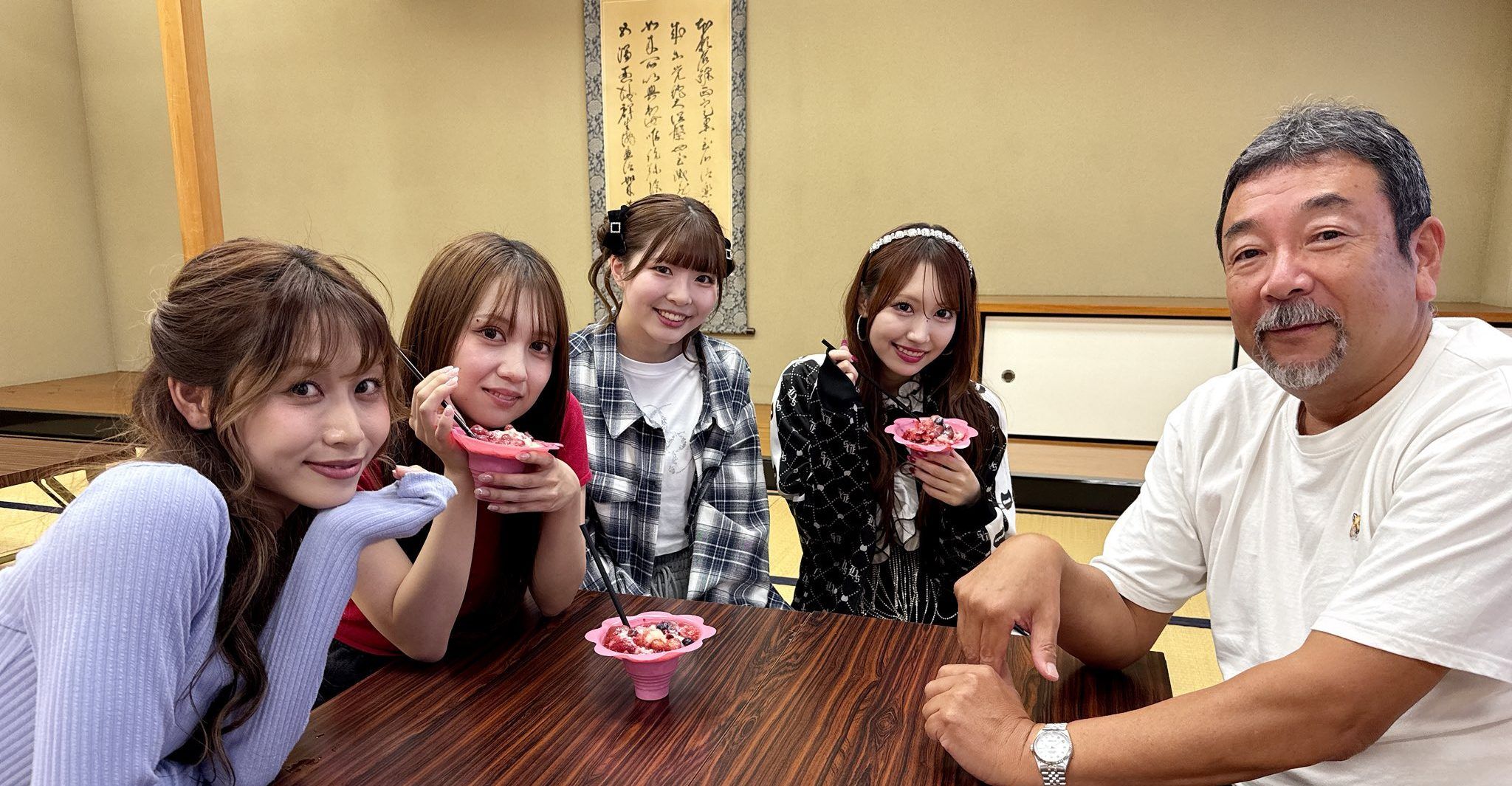 湯浅洋さんがカミングフレーバーのメンバーと再会！！
