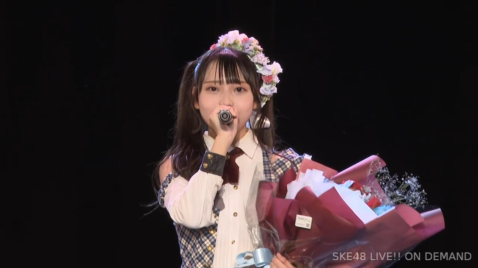 SKE48 森本くるみさん サイリウムカラーを緑1本に変更！！