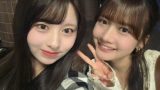 田辺美月さん「（SKE48 13期生）福原心春ちゃんと会えました😊」