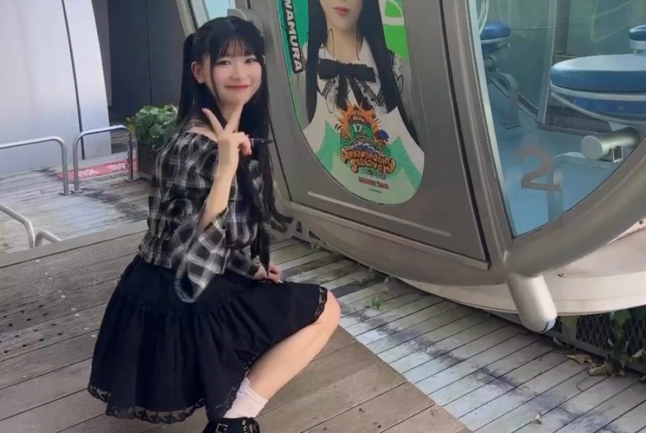 SKE48 サンシャインサカエ観覧車へメンバーがサイン！