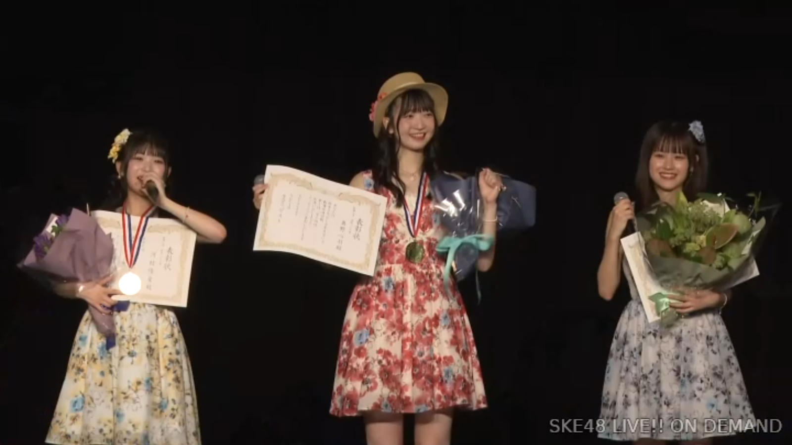 SKE48 今年度の劇場公演出演TOP3を発表！！