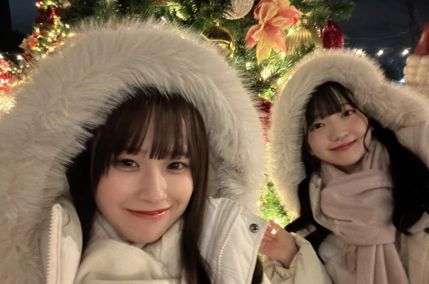 みおここは（西井美桜、奥野心羽さん)とクリスマス